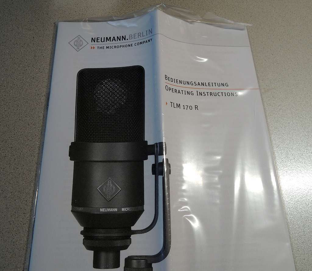 Neumann TLM170r silver like new